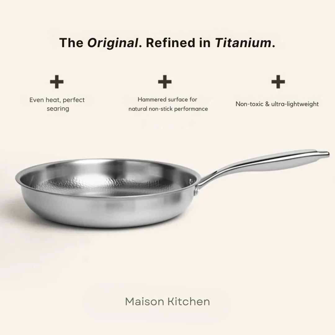 Titanium Hammered Cookware Set Pro