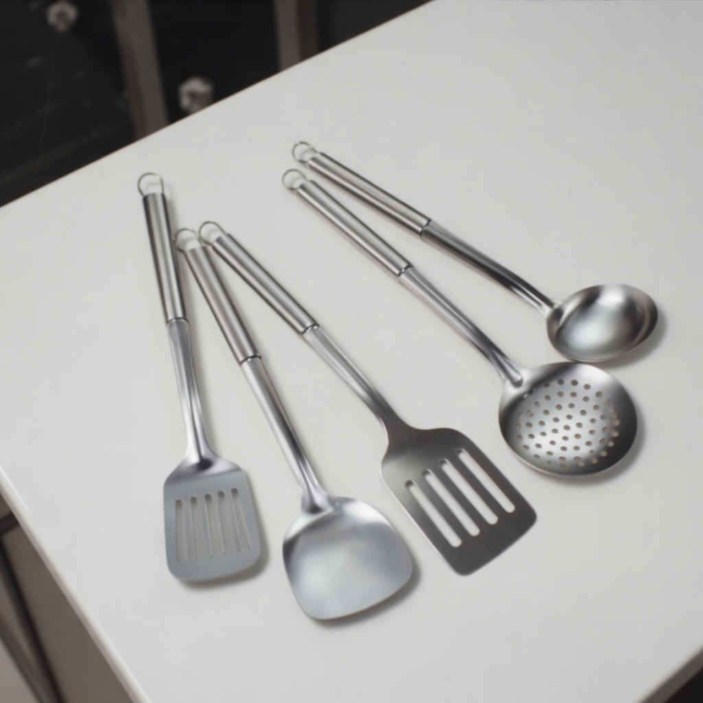 Titanium Kitchen Utensils (4-Piece Set)